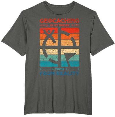 Geocacher Kit de fournitures de géocaching Outils Bibelots Géocaching T-Shirt