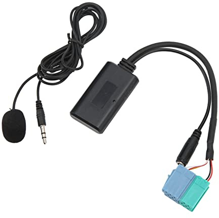 Ricambio Per Becker: Migliora La Tua Esperienza di Guida, Adattatore Audio Wireless Per Auto 5.0 con Microfono,