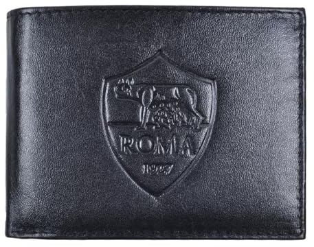 AS Roma 163188, Reiseaccessoires, Geldbörse, Unisex, Erwachsene, 12,5 x 9,5 x 2 cm, Schwarz, 12,5x9,5x2 cm