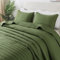 R.SHARE Copriletto Matrimoniale Estivo 270 × 300 cm, Verde Trapunta Matrimoniale Primaverile, 100% Microfibra Trapuntato, Coperta Divano Giorno Ultra Morbida, OEKO TEX(senza federa)