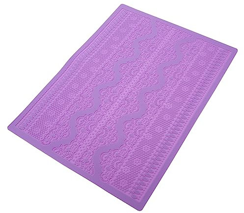 ABOOFAN Unique Cake Rim Decoration Mould Cake Making Template Non-Stick Design Easy to Clean Multiple Patterns Enhance Your Art