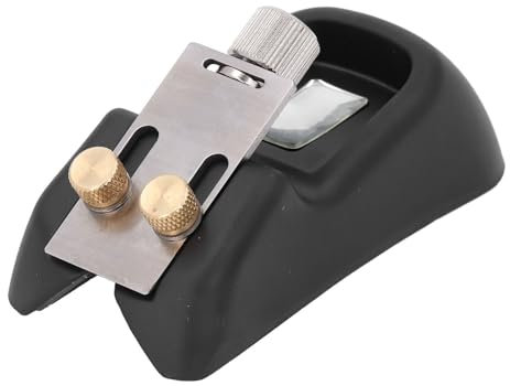 Risegun Coupe-Bande De Chant, Outil De Coupe Manuel du Bois, pour Placage Stratifié, Plage De 0,3 à 2 Mm, Chanfrein à 45 Degrés