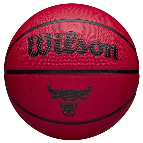 WILSON NBA Team Tribute Solid, Ballon de Basket, Coutures Professionnelles, Stabilité à l'Air et Revêtement Performant, Extérieur, Équipe: Boston Celtics, Couleur: Vert, Taille: 5