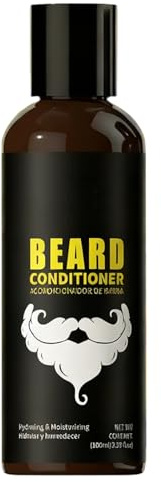 Acondicionador Para El Cuidado De La Barba - Acondicionador Para El Cuidado Del Bigote De 100ml | Hidratante Para La Barba - Para Afeitado La Ducha La Estilización Uso Diario Hogar Salón E