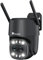 Ctronics 6X Zoom Hybride Caméra Surveillance WiFi Extérieure avec Double Objectif, PTZ IP Caméra Exterieur, Suivi Auto du Zoom, Détection Humaine, Vision Nocturne Couleur, Audio Bidirectionnel, IP66