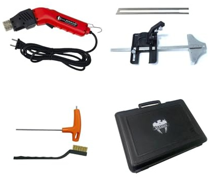 Cortadores de alambre CUCHILLO DE CALOR CUTADOR DE ESPUMA DE AIRE CUCHILLO ELÉCTRICO CUCHILLO ELÉCTRICO CONTINUO UTILIZACIÓN DE PISTURIDAD DE PESTURAFOAM HERRAMIENTA DE CORTE DE PESTURA CON BLADES Y A