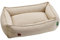 HUNTER Hundesofa Belluno, Farbe: Creme, mit robustem Strukturstoff, vorwiegend recycelte Materialien, nachhaltig, rutschhemmend, stilvoll und modern, Größe: M