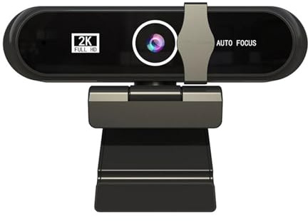 UncleS B9 Laptop Webcam con Microfono Focalizzato Automatico E Integrato Risoluzione per Le Videocamere Videoconferenza E Lezioni Online Lavoro Remoto