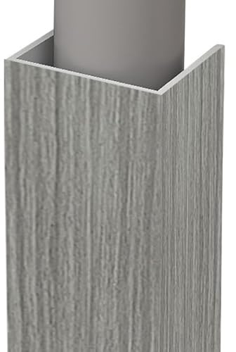 tuyau cache Cache-tuyaux Décoratifs D'intérieur De 30, 40 Ou 50 Cm De Large, Cache-tuyaux En U Pour Tuyaux De Chauffage Sous Évier, Facile À Installer(B,30 x 8cm/12 x 3.1in)