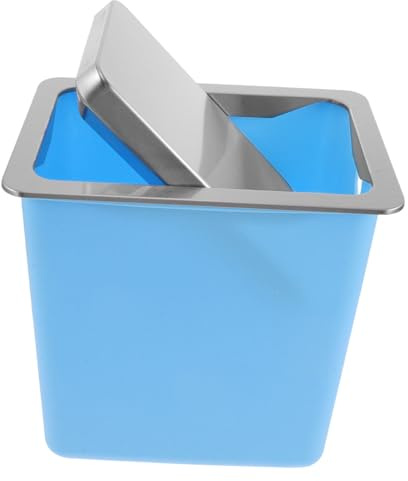 Ipetboom Basurero Empotrado Para Gabinete De Cocina Basurero De Sobreponer Cesto De Basura Empotrado Para Encimera Cubo De Basura