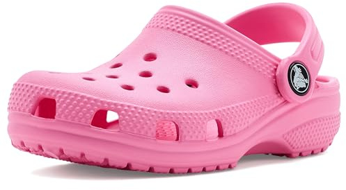 Crocs Unisex Kids Classic Clogs (Toddler) Pink Lemonade 7 Medium Toddler