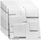 JOLOV Revestimiento de Paredes PVC, 50x50 cm,12 Unidades/3 m2 Paneles Decorativos 3D de - Paneles Decorativos de Pared para Interiores, Moderno Panel Decorativo Pared
