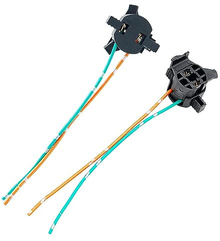 LinCys KANGYEBAIHUODIAN 2 stücke Auto Scheinwerfer Birne Basis Halter Adapter Fit for Mitsubishi Outlander Neue Tucson H7 Halogen Lampe Sockel Stecker kabelbaum