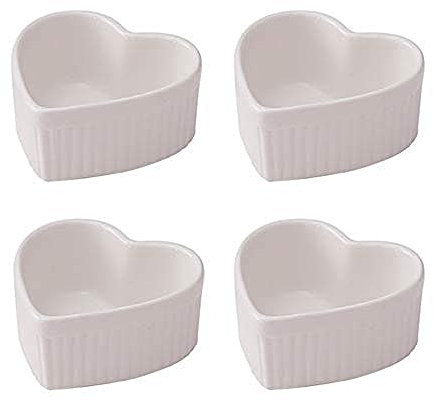 Tazón de cerámica para hornear pudín, cuencos para pasteles, con forma de horno, huevo al vapor, platos de crema brulee, cocina Brulee, color blanco