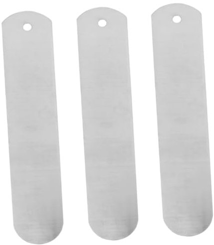 Hohopeti 3stücke Socken Sublimationsdruckplatte Aus Aluminium Für Gerade Socken DIY Transfer Und Sockendruck Pressen Sockenpressplatten Für Sublimationssocken Verformung Einfach Zu Lagern m