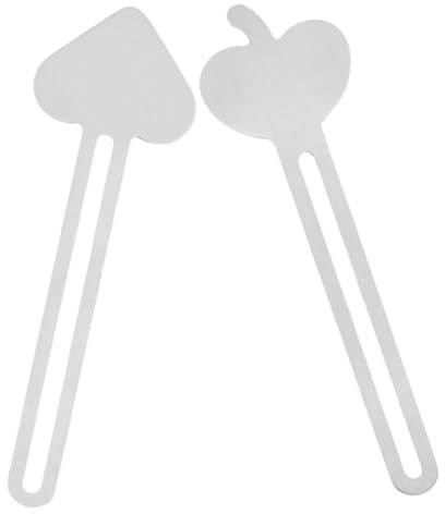 Gogogmee Exprimidor Precisión Alta en Forma de Corazón de Acero Inoxidable Exprimidor Manual No se Deforma 2 Piezas de Pasta de Dientes para Suministros de Baño