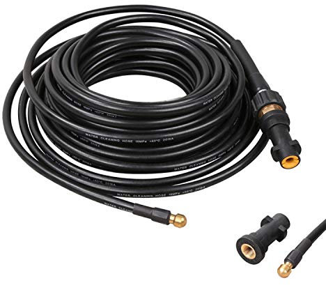 VINGO Tuyau Déboucheur Canalisation pour Nettoyeur Haute Pression 30m 180 bar Tuyau de Nettoyage Adapté pour Kärcher, pour K2 / K3 / K4 / K5 / K6 / K7