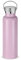 Volhoply Pink Stainless Steel Water Bottles,600 ML Vacuum Insulated Double Wall Travel Bottle with Leak Proof Lid of Handle,Metal Reusable Standard Mouth Flask for School,Hikers,Gift