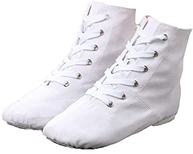 newrong Praxis Schuhe weiblich Ballett Schuhe Erwachsene Kinder weichen Boden Tanzschuhe Weiß 33