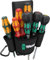 Wera 05300306001 VDE, Universale Kit cacciaviti 8 parti Croce Phillips, Taglio, Quadrato interno