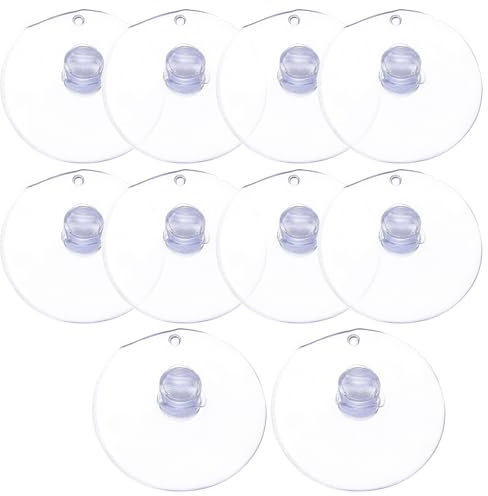 Zerodeko 100St augplatte suction cup fische aquarium fischteller Hitzebeständig pet bed Saugnapf-Aufhänger Saugnäpfe für Glas Horizontales Loch schmücken Ornament kleiner Sauger Zubehör PVC