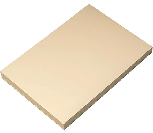 Hawksbill Lot de 100 feuilles de papier crème 80 g/m² A4 de qualité supérieure pour photocopieur, impression au bureau et à la maison