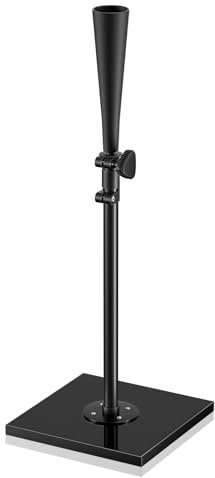ctc connexions Batting Tees für Baseball/Softball, tragbares Schlag-T-Shirt mit 2 flexiblen Gummi-Oberteilen – Höhenverstellung von 63,5–91,4 cm, robustes Basis, Baseball-T-Shirt für Kinder