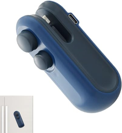 Máquina Selladora Portátil | Sellador de Bolsas Magnético Portátil | Máquina De Embalaje Recargable Por USB,para Carne Viaje Sobras Exterior Snack Coche Chip Preparación de Comida Picnic Galleta Fruta
