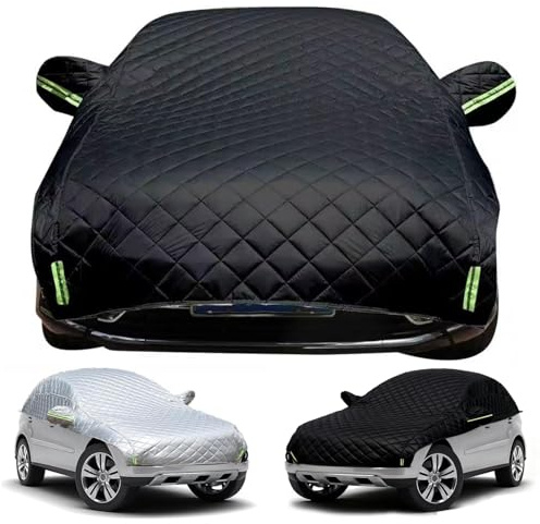 Half Car Cover for BMW Série 1 F40,Winter Car Cover Outdoor Anti-Hail Anti-Rain and Snow,Anti-Frost Anti-Fouling Protection zlmzlm90