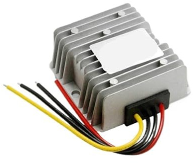 Convertidor de CC a CC de 12 V a 24 V, 1 A, 3 A, 5 A, 10 A, 12 A, 15 A, 20 A, 12 voltios, 24 voltios, fuente de alimentación para coche (aluminio de 5 A)