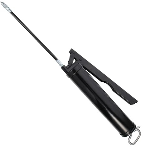 BETOOKY Graisseur à Levier Manuel 400cc Haute Pression, à Graisse Noir Solide, Outil de Lubrification pour Voitures Usage Intensif, Remplisseur D'huile Ergonomique, Atelier et Garage