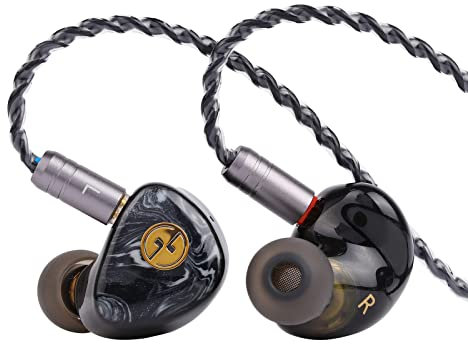 LINSOUL TINHIFI T3 Plus 10mm LCP-Membran Hi-Fi In-Ear Kopfhörer mit abnehmbarem 2Pin OFC-Kabel, 3D-Bedruckte Muschel für Audiophile Musiker