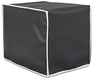 HOMELAY Schutzhülle aus hochwertigem Kunstleder, Maße: 40 x 26 x 32 cm (L x B x H), kompatibel mit Luftfritteuse, Küchenmaschine, Brotbackmaschinen, Kaffeemaschinen usw (Anthrazit)