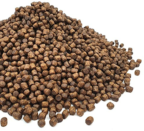 The Aqua Shack XL Buntbarschpellets, 6 mm, schwimmendes Fischfutter, amerikanischer afrikanischer Malawi-Tanganjikan, 500 g