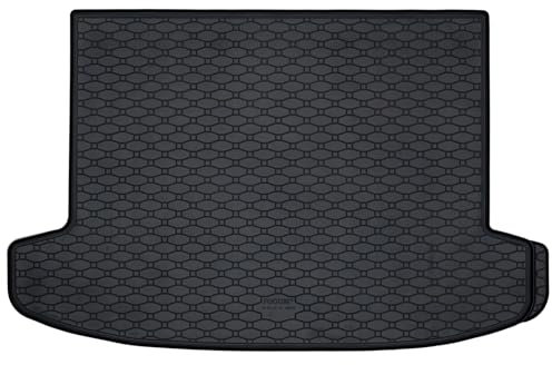 Alfombrilla de Goma para Maletero Apta para Hyundai Tucson IV 2021-, HEV IV 2021-, MHEV IV 2021- Mejore su Comodidad de Viaje con Coche Antideslizante Estera