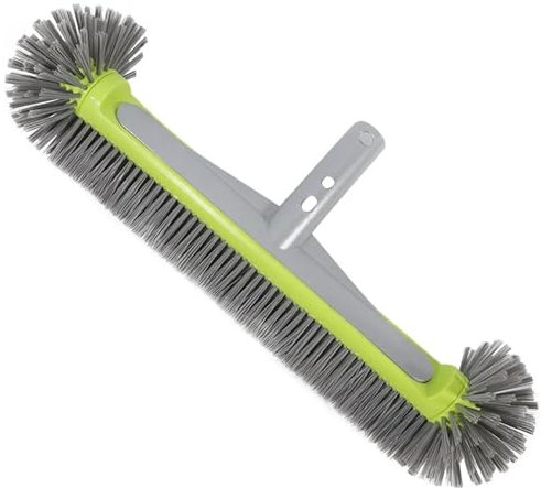 MNEVZX Kit d'entretien Tête de Brosse de Nettoyage de Spa de Piscine de 17,5 Pouces, Outil courbé de Balai de Nettoyage de Devoir de Brosse de Piscine kit Nettoyage