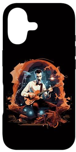 Guitares E-Guitare électrique-Corde-Guitare Guitaristes Coque pour iPhone 17