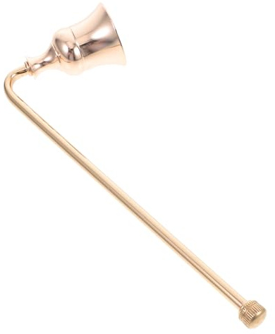Angoily Éteignoir à Bougie avec Manche Long pour Extinction Sûre Accessoire Décoratif pour Bougies Parfumées Jarres et Théières Cadeau Fête des Pères