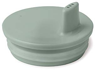 Design Letters Deckel für Baby und Kinder Persönliche Eco Becher (Grün) - BPA-frei und BPS-frei, Spülmaschinenfest, Dicht schließender Deckel, leicht, 27 g.