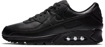 NIKE Herren Air Max 90 Ltr Sneaker, Schwarz, 43 EU