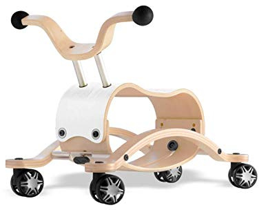 Wishbone Mini Flip, Top weiß, Race Base mit 360°