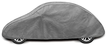 Car Cover Waterproof – Grey Outdoor Breathable For Volkswagen Beetle New, Road Vehicles Protector For Scratch, Weather Dirt Protection