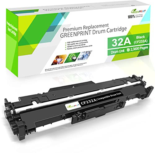Unidad de Tambor Compatible 32A CF232A Negro 23000 Páginas para H P M118 M203 M220 M118dw M203d M203dn M203dw M227 M148 M227fdn M227fdw M148fdw M148dw M148fdw Impresoras-El embalaje puede variar