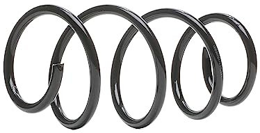 RIDEX 188C1422 2x Muelle de suspensión Eje delantero compatible con VW Golf VII Hatchback 5G1, BQ1, BE1, BE2 Passat B8 Variant 3G5, CB5 Touran 5T1 Golf VII Variant BA5, BV5 Passat B8 Sedán 3G2, CB2