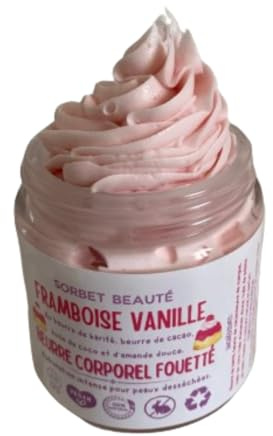 Beurre Corporel 200ml (Framboise vanille)