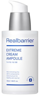 Real Barrier Extreme Cream Ampoule ansiktsserum för torr hud, reparerar och stärker hudbarriären, ansiktsserum, fuktgivande hudvård för känslig hud, 50 ml