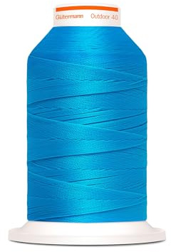 Gütermann Outdoor-Yarn Nähgarn, Polyester, 400 Meter, Türkis