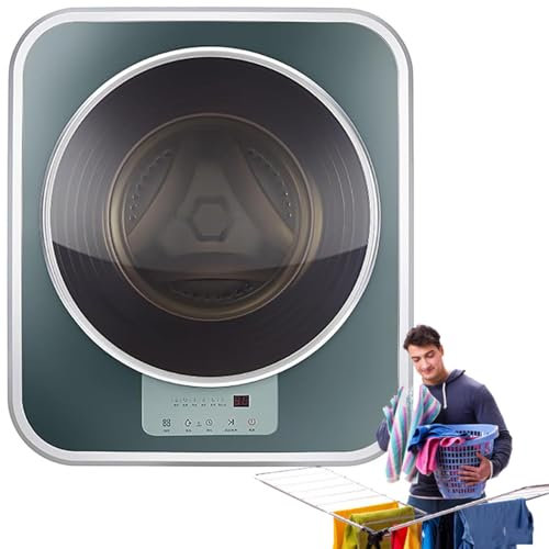 YANGYMM Machine à Laver des sous-VêTements, Lave-Linge Automatique Mural et SèChe-Linge, Petit Lave-Linge Domestique Compact de 3 Kg, Lave-Linge Autoportant Facile à Utiliser et Peu Encombrant