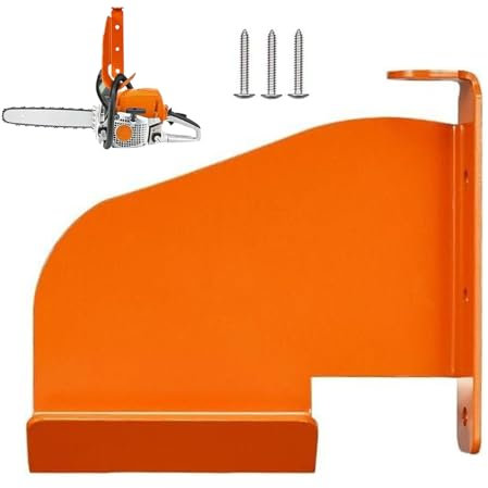 Porta Motosega | Gancio da Muro per Seghetto a Catena,di Organizzazione per Attrezzi Agricoli Trattori e Utensili da Lavoro