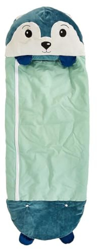 AltoBuy Sac de Couchage 50x130cm Convertible Loup Bleu - DODDY